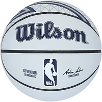 Paolo Banchero Orlando Magic Autographed Wilson 2024-25 City Edition Basketball 
