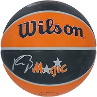 Ballon de basket Wilson City Standard dédicacé par Paolo Banchero Orlando Magic
