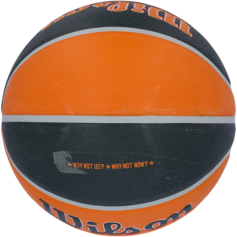 Ballon de basket Wilson City Standard dédicacé par Paolo Banchero Orlando Magic