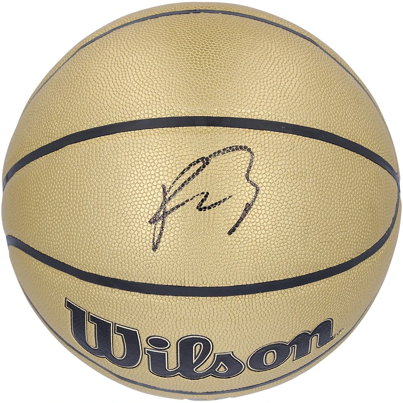 Ballon de basket Wilson Gold autographié par Paolo Banchero Orlando Magic