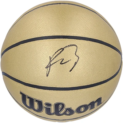 Ballon de basket Wilson Gold autographié par Paolo Banchero Orlando Magic