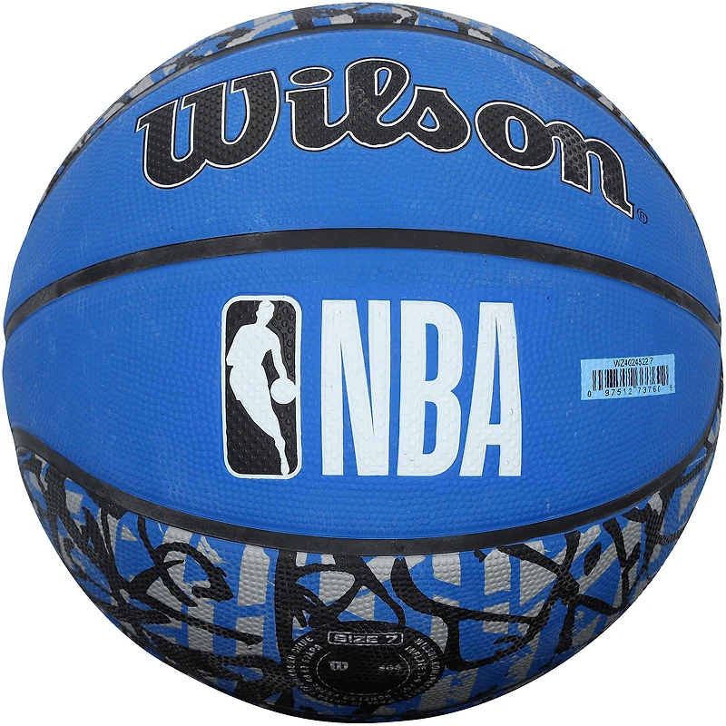 Paolo Banchero Orlando Magic Autographed Wilson Graffiti Basketball
