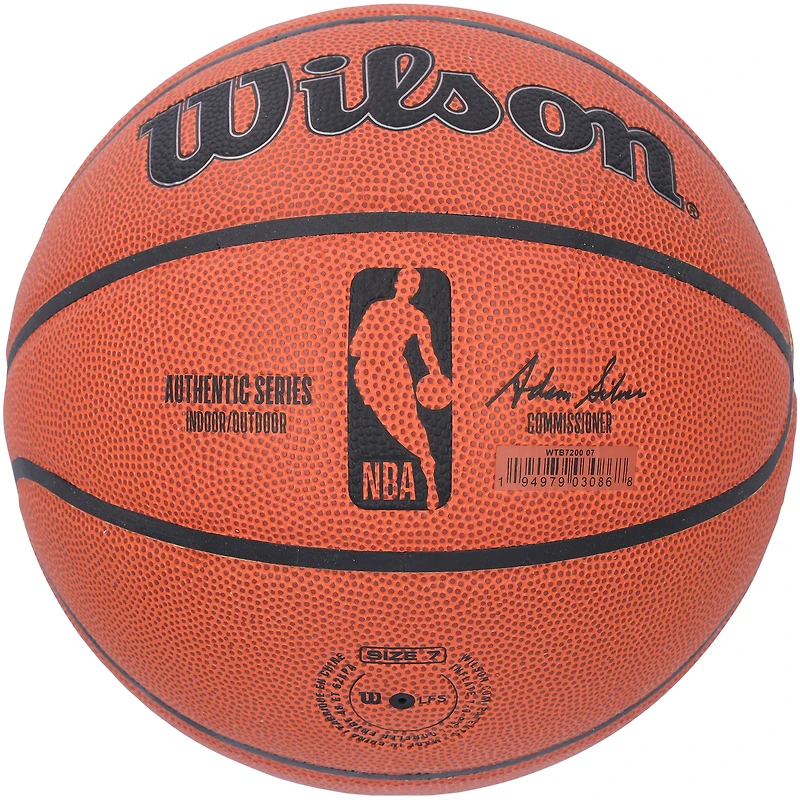 Ballon de basket-ball d'intérieur/extérieur Wilson autographié par Paolo Banchero Orlando Magic avec l'inscription « 2022 #1 Pick »