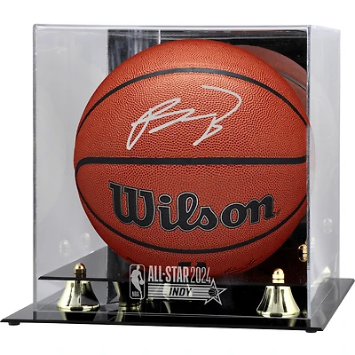 Ballon de basket-ball d'intérieur/extérieur Wilson autographié par Paolo Banchero Orlando Magic avec logo Golden Classic 2024 NBA All-Star Game