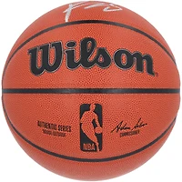 Ballon de basket-ball intérieur/extérieur Wilson autographié par Paolo Banchero Orlando Magic