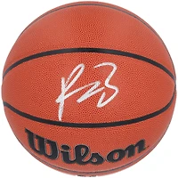 Ballon de basket-ball intérieur/extérieur Wilson autographié par Paolo Banchero Orlando Magic