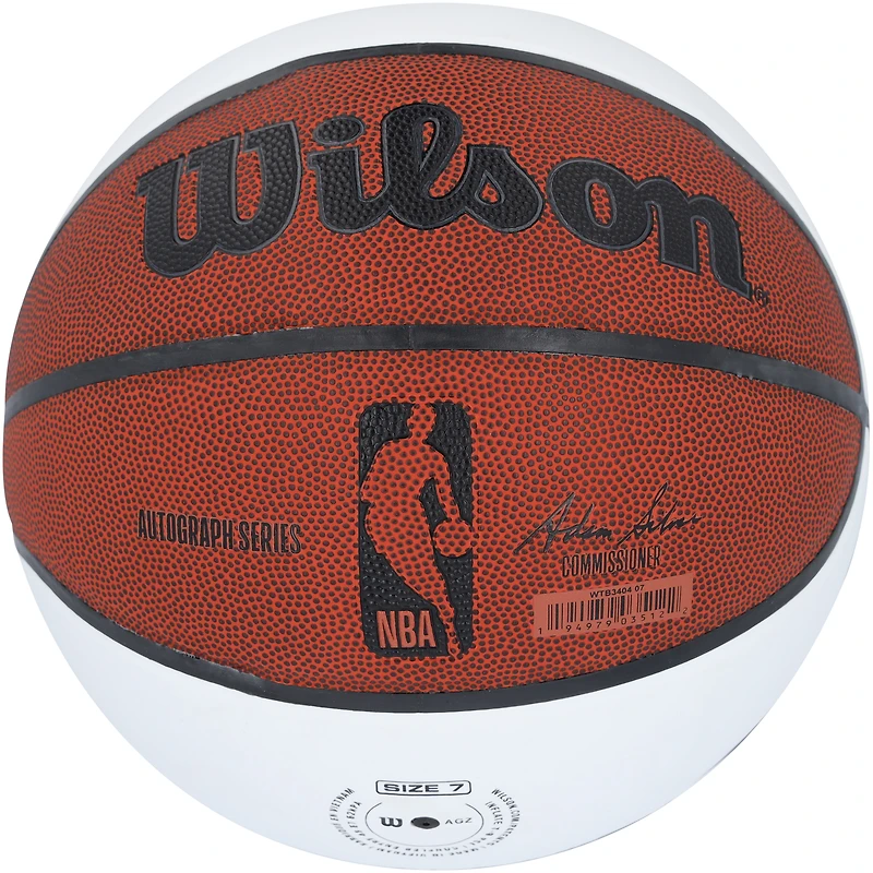 Paolo Banchero Orlando Magic Autographed Wilson White Panel Basketball