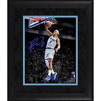 Photo encadrée 11 x 14 pouces de Paolo Banchero, joueur du Orlando Magic, avec signature fac-similé.