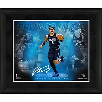 Collage de signatures en fac-similé des Orlando Magic de Paolo Banchero, 16" x 20"