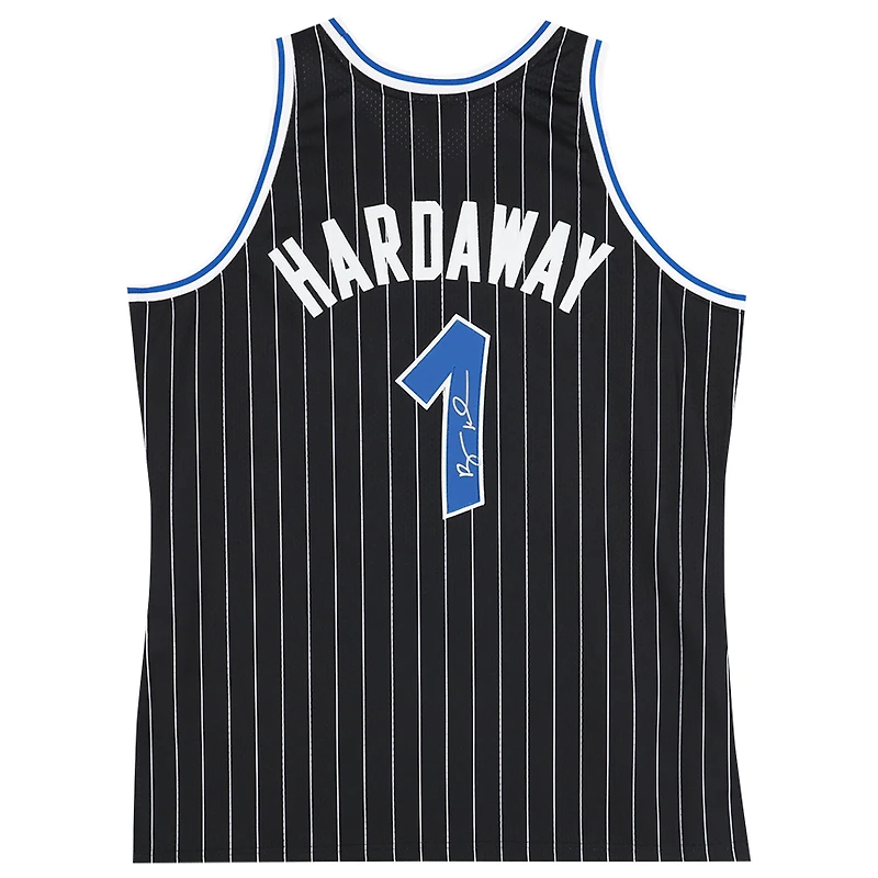 Penny Hardaway Orlando Magic Autographed Mitchell & Ness Black 1994-95 Authentic Jersey