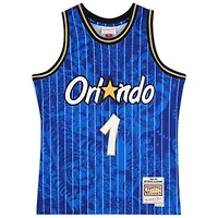 Penny Hardaway Orlando Magic Autographed Mitchell & Ness Blue 1994-95 Asian Heritage Swingman Jersey
