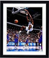 Shaquille O'Neal Orlando Magic Autographed 16" x 20" Dunk vs. Toronto Raptors