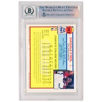 Carte de recrue numéro 10 authentifiée de 1992-93 Topps Gold #362 signée Shaquille O'Neal par les Orlando Magic et présentée par les fanatiques de Beckett avec l'inscription "92 #1 PICK"