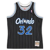 Shaquille O'Neal Orlando Magic Autographed Mitchell & Ness - Swingman Jersey with "HOF 16" Inscription