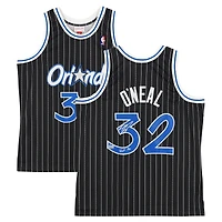 Shaquille O'Neal Orlando Magic Autographed Mitchell & Ness - Swingman Jersey with "HOF 16" Inscription