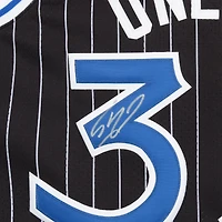 Shaquille O'Neal Orlando Magic Autographed Black Mitchell & Ness Authentic Jersey
