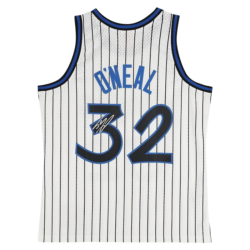 Shaquille O'Neal Orlando Magic Autographed Mitchell & Ness 1993-94 White Swingman Jersey