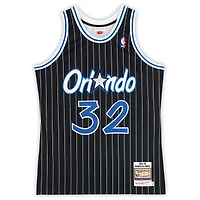 Shaquille O'Neal Orlando Magic Autographed Mitchell & Ness 1994-95 Black Authentic Jersey