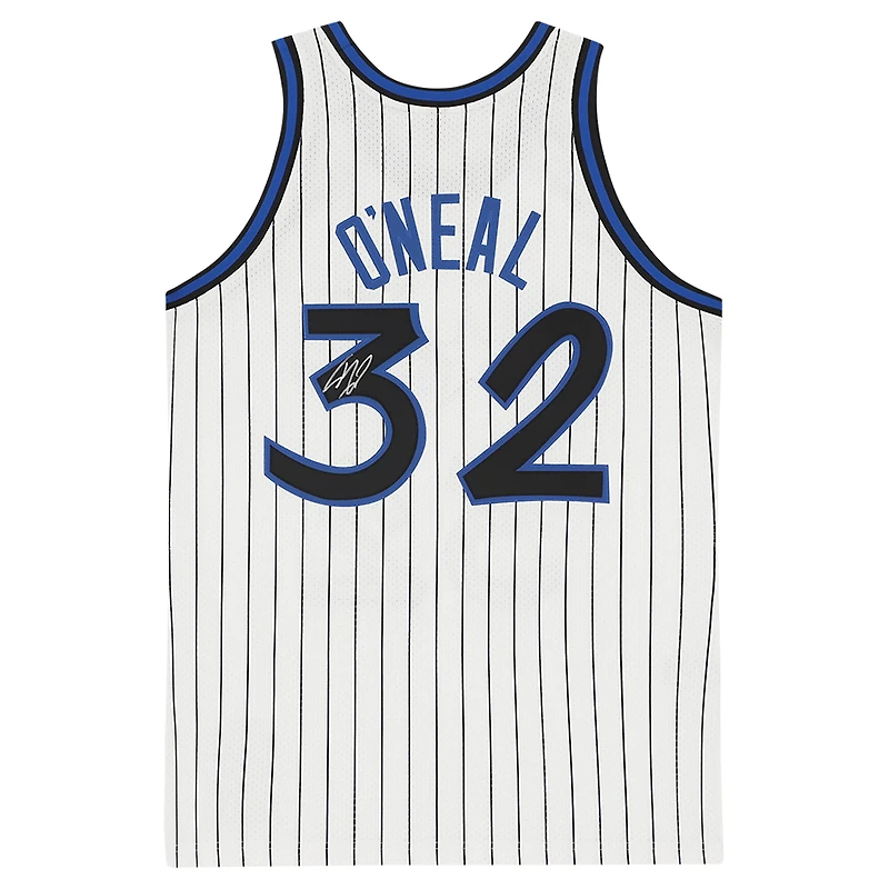 Shaquille O'Neal Orlando Magic Autographed White 1993 Mitchell & Ness Authentic Jersey
