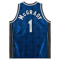 Tracy McGrady Orlando Magic Autographed 2000-2001 Blue Mitchell & Ness Authentic Jersey