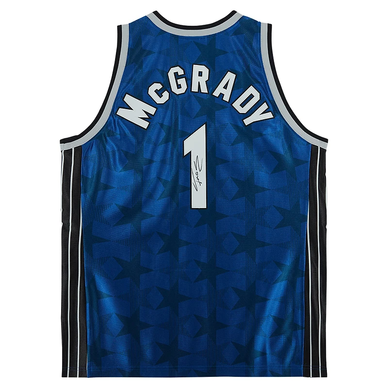 Tracy McGrady Orlando Magic Autographed 2000-2001 Blue Mitchell & Ness Authentic Jersey