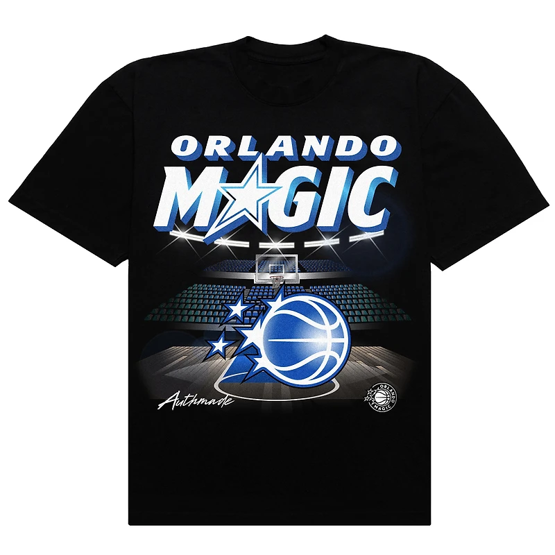 Unisex Authmade  Black Orlando Magic Arena Heavyweight Premium T-Shirt