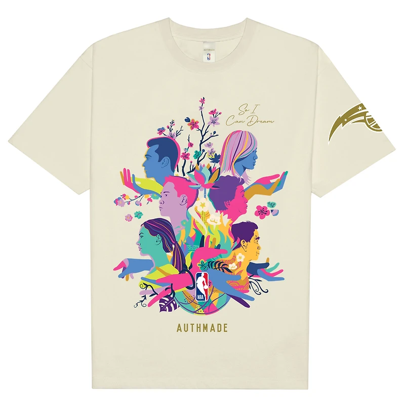 T-shirt unisexe AUTHMADE x NBA crème Orlando Magic AAPI Dreamers