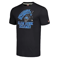T-shirt à trois mélanges unisexe Hommage Charcoal Orlando Magic Slam Dunk Sesame