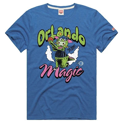 Unisex Homage  Royal Orlando Magic The Right Stuff Tri-Blend T-Shirt