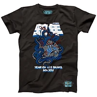 Unisex NBALab x Hyperfly Heather Black Orlando Magic Year of the Snake Lunar New Collection T-Shirt