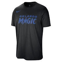 T-shirt Nike noir unisexe avec logo Orlando Magic Team Essential