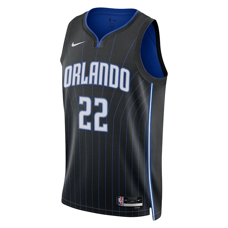 Maillot unisexe Nike Franz Wagner noir Orlando Magic Swingman - Édition Icon