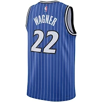 Maillot Nike Franz Wagner bleu unisexe des Orlando Magic Swingman - Édition Icon