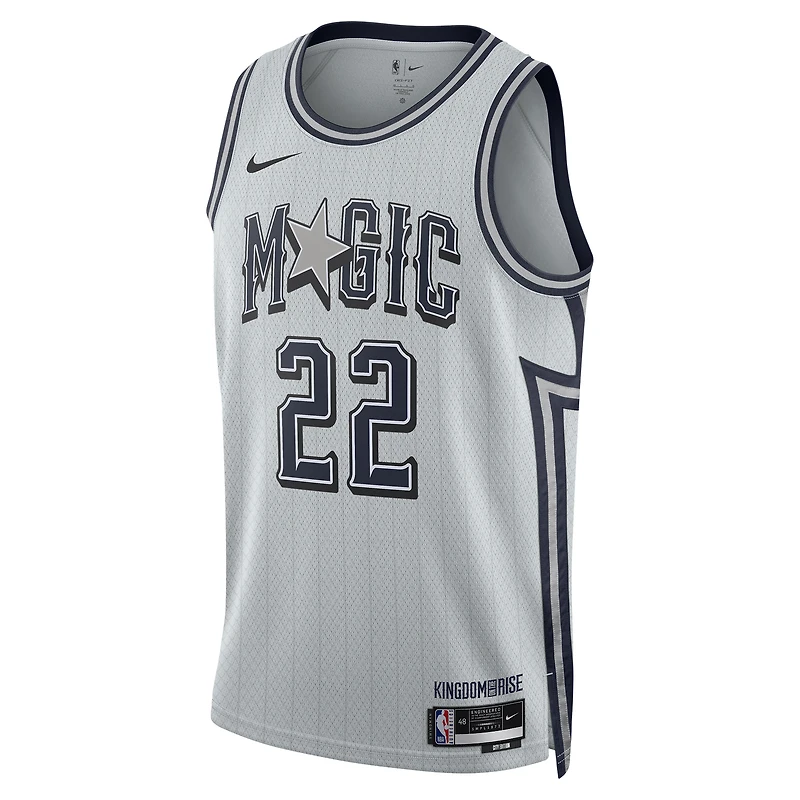 Maillot de joueur unisexe Nike Franz Wagner Silver Orlando Magic 2024/25 Swingman - Édition City