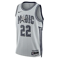 Maillot de joueur unisexe Nike Franz Wagner Silver Orlando Magic 2024/25 Swingman - Édition City