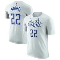 Unisex Nike Franz Wagner Silver Orlando Magic 2025/26 City Edition Name & Number T-Shirt