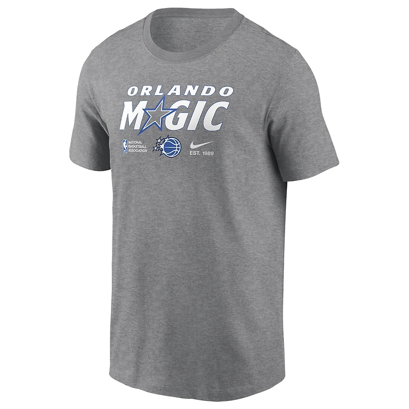 T-shirt Nike gris unisexe Orlando Magic Legend Performance