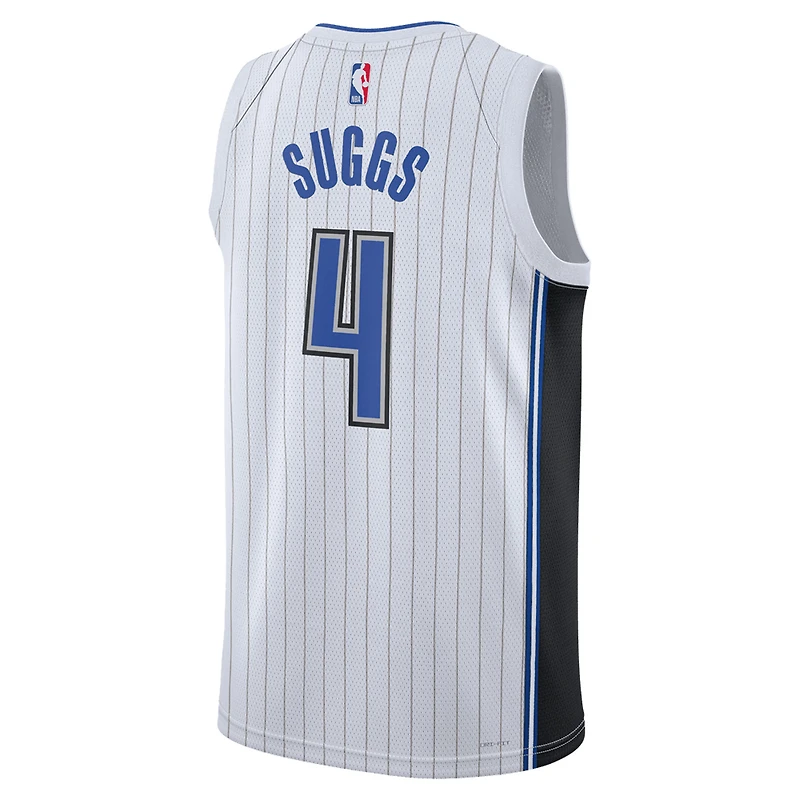 Maillot Unisexe Nike Jalen Suggs Orlando Magic Swingman Blanc - Édition Association