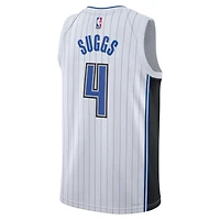 Maillot Unisexe Nike Jalen Suggs Orlando Magic Swingman Blanc - Édition Association