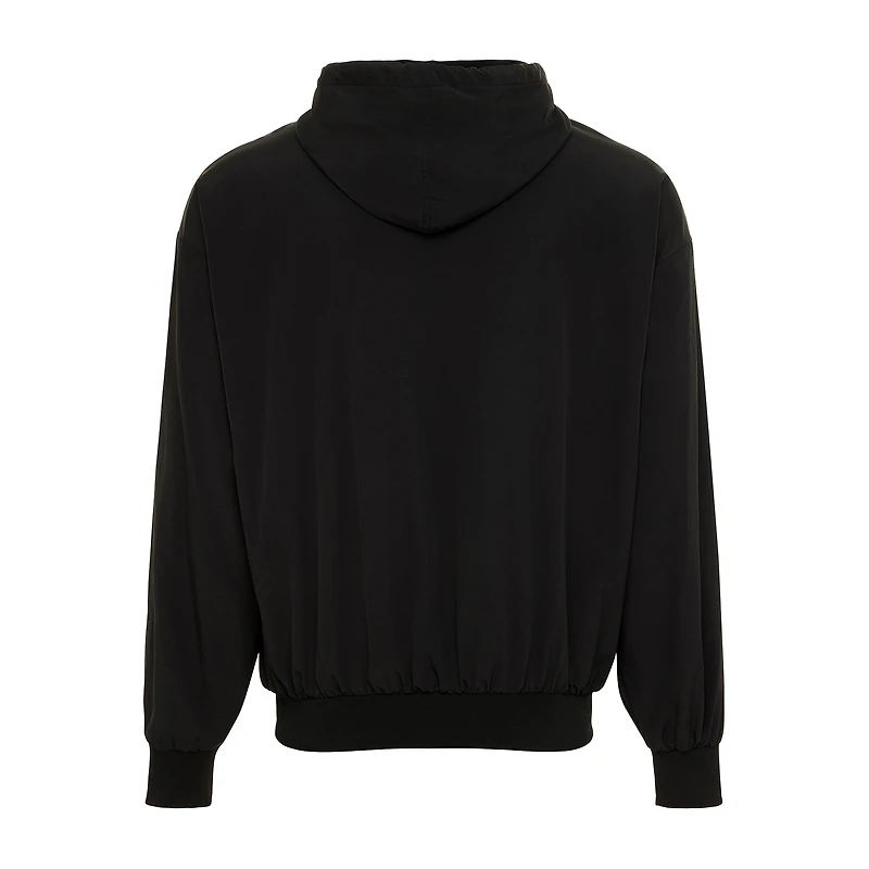 Unisex Sportiqe Black NBA Winfield Quarter-Zip Fleece Hoodie