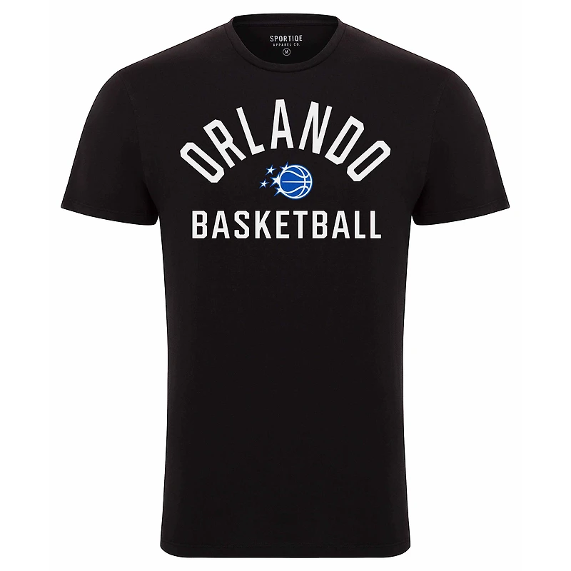 Unisex Sportiqe  Black Orlando Magic Bingham Premium T-Shirt