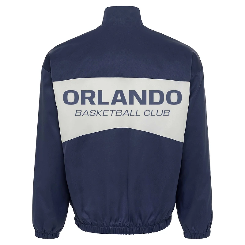 Veste unisexe Sportiqe bleue Orlando Magic Athletic Club Collection Senna Premium légère à fermeture éclair intégrale