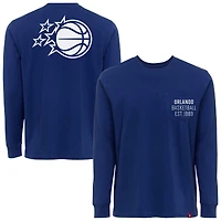 T-shirt unisexe à manches longues Sportiqe Blue Orlando Magic Genuine Issue Collection Wales