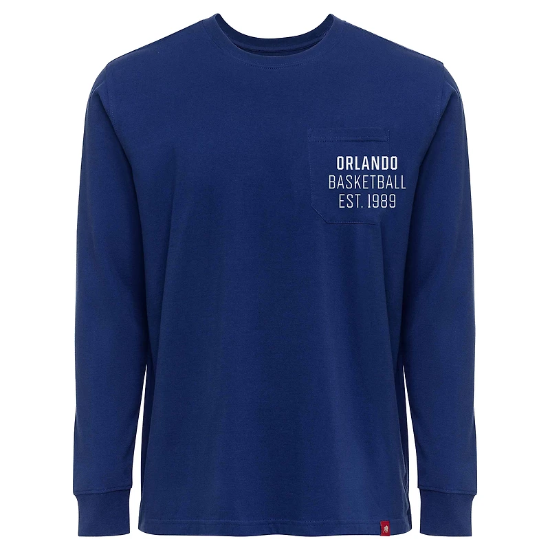 Unisex Sportiqe  Blue Orlando Magic Genuine Issue Collection Wales Long Sleeve T-Shirt