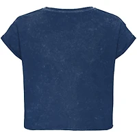 T-shirt court unisexe Sportiqe bleu Orlando Magic Rock & Roll Collection Gwen Premium délavé minéral