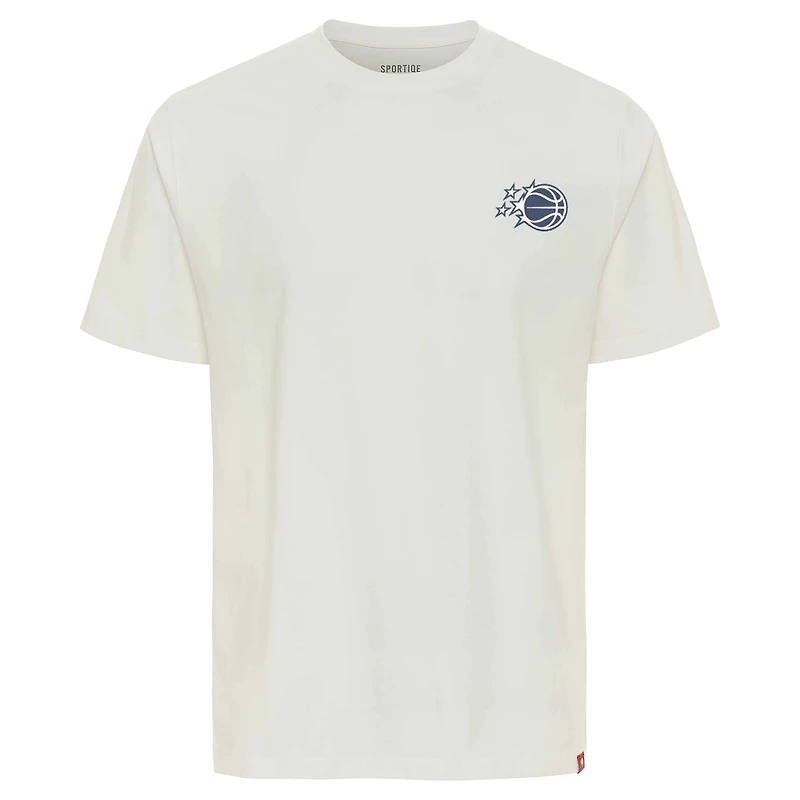 Unisex Sportiqe Cream Orlando Magic Athletic Club Collection Duke Relaxed Fit Premium T-Shirt