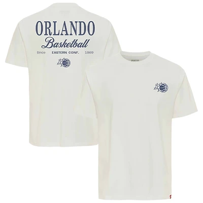 Unisex Sportiqe  Cream Orlando Magic Athletic Club Collection Duke Relaxed Fit Premium T-Shirt