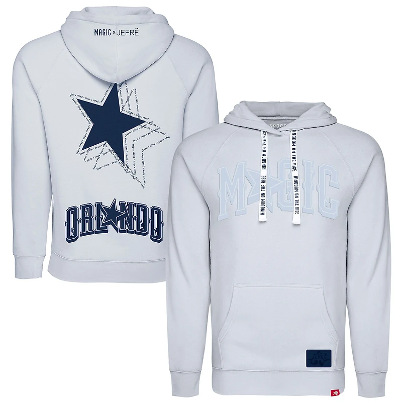Sweat à capuche unisexe Sportiqe Silver Orlando Magic x JEFRË 2024/25 City Edition Premium