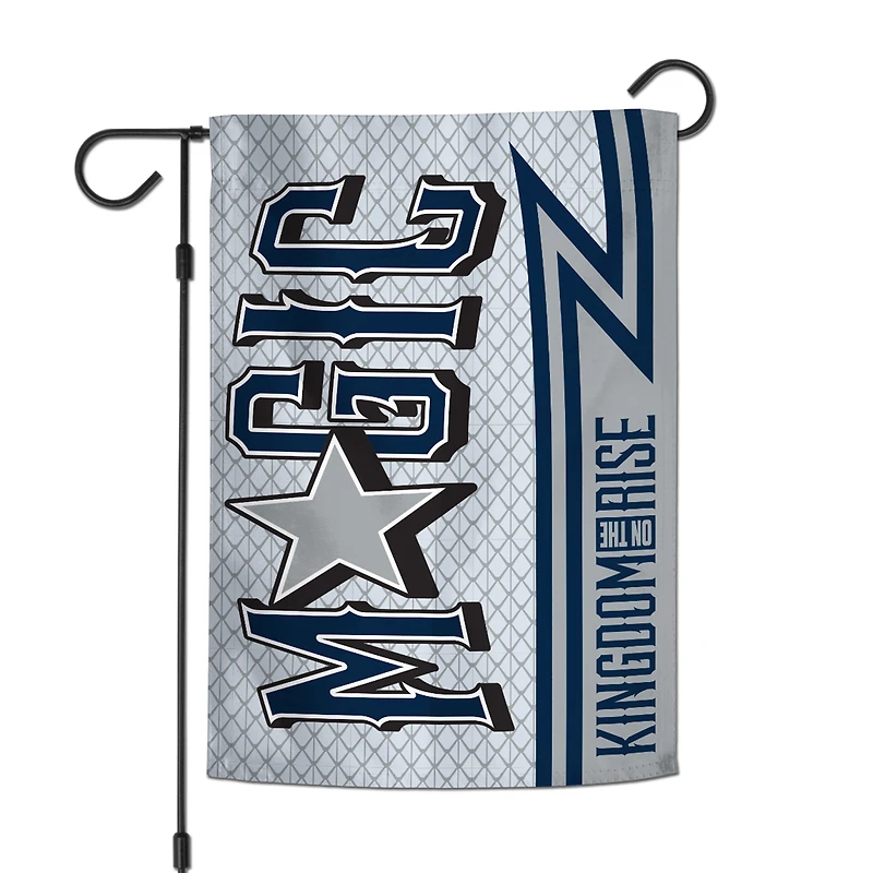 Drapeau de jardin recto verso WinCraft Orlando Magic 2024/25 City Edition 12" x 18"