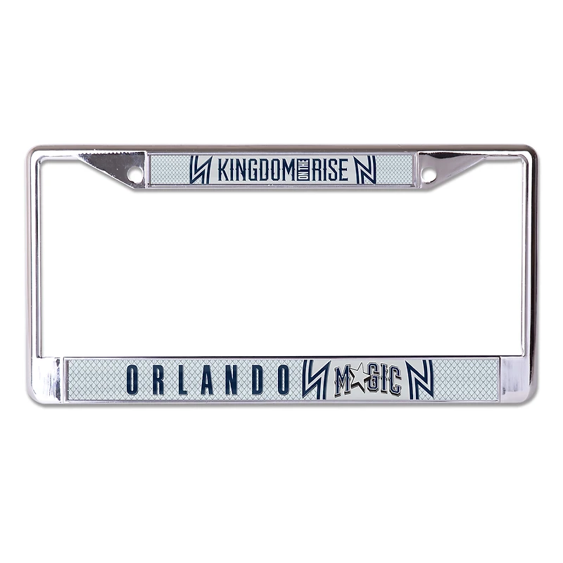 WinCraft Orlando Magic Laser Cut Metal License Plate Frame